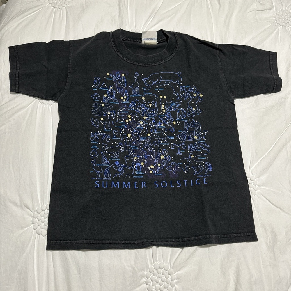 Vintage Discovery Kids Graphic Tee Winter and Summer Solstice
